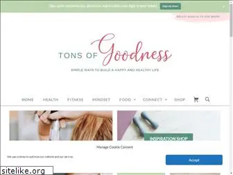 tonsofgoodness.com