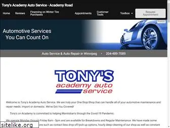 tonysacademy.com