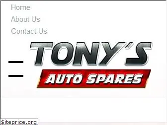 tonysautospares.com