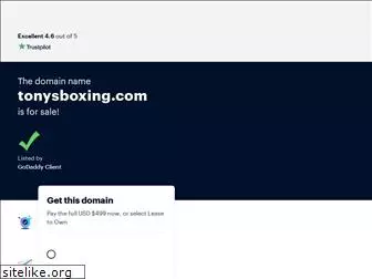 tonysboxing.com