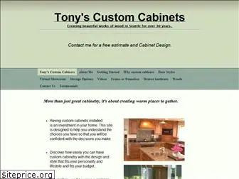 tonyscustomcabinets.com