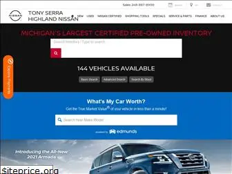 tonyserrahighlandnissan.com