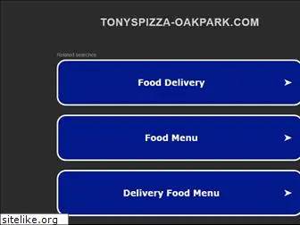 tonyspizza-oakpark.com