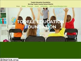 tooeleeducationfoundation.org