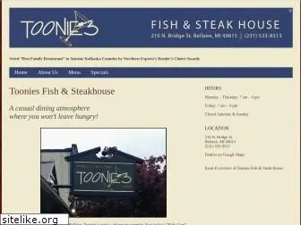 tooniesfishandsteakhouse.com