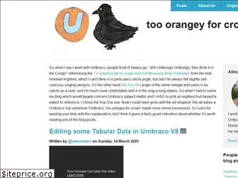 tooorangey.co.uk