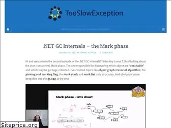 tooslowexception.com