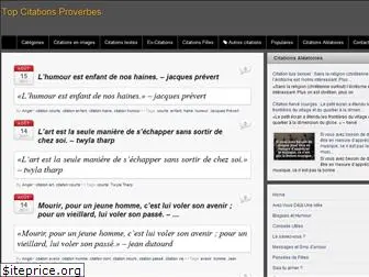 top-citations-proverbes.com