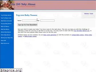 top100-babynames.net