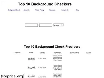 top10backgroundcheckers.com