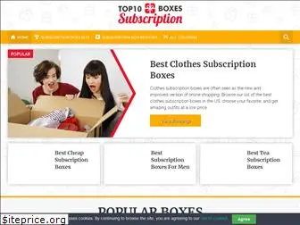 top10subscriptionboxes.com