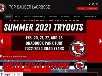 topcaliberlacrosse.com