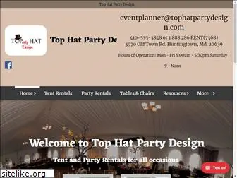 tophatpartydesign.com