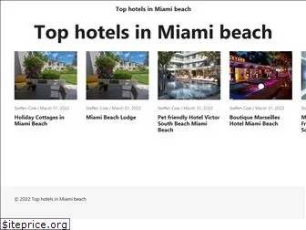 tophotelsmiamibeach.com