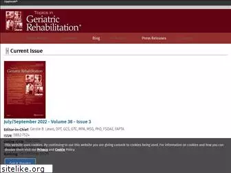 topicsingeriatricrehabilitation.com