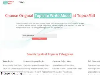 topicsmill.com