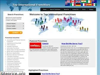 topinternationalfranchises.com