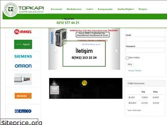 www.topkapielektrik.com.tr