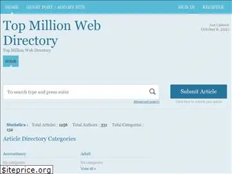 topmillionwebdirectory.com