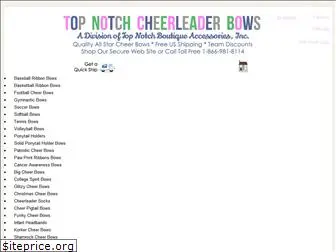 topnotchcheerleaderbows.com