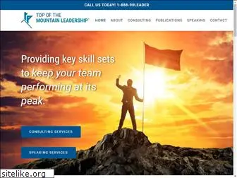 topofthemountainleadership.com