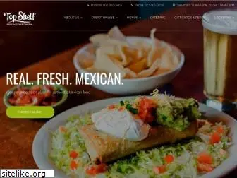 topshelfmexicanrestaurant.com