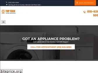 toptechappliancerepairs.com