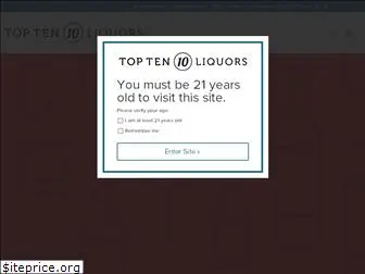 toptenliquors.com