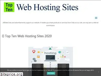 toptenwebhostingsites.com