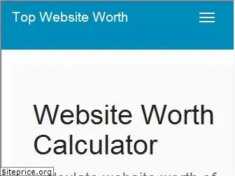 topwebsiteworth.com