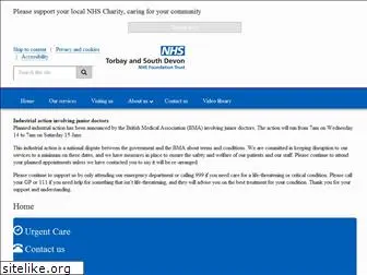 www.torbayandsouthdevon.nhs.uk