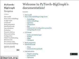 torchbiggraph.readthedocs.io