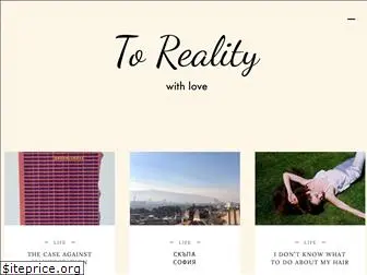 torealitywithlove.com