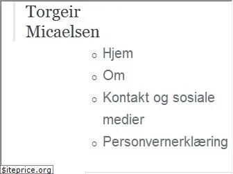 torgeirmicaelsen.no