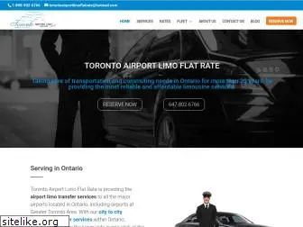 torontoairportlimoflatrate.com