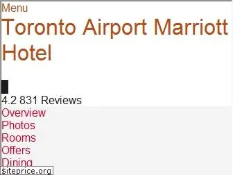 torontoairportmarriott.com