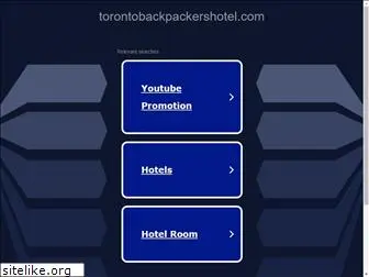 torontobackpackershotel.com