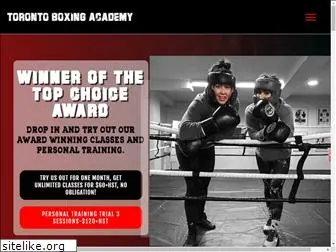 torontoboxingacademy.ca