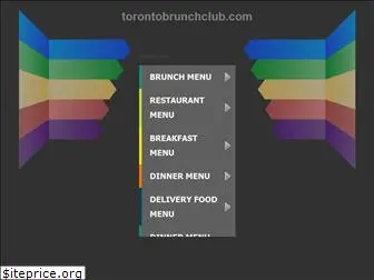 torontobrunchclub.com