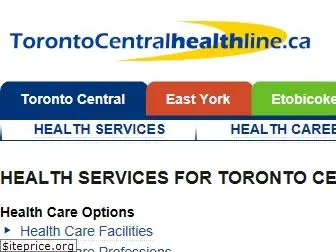 torontocentralhealthline.ca