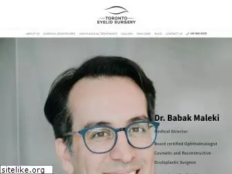 torontoeyelidsurgery.com