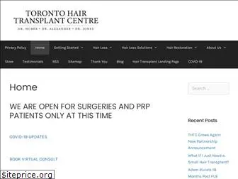 torontohairtransplant.com