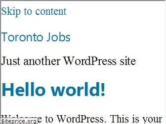 torontojobs.com