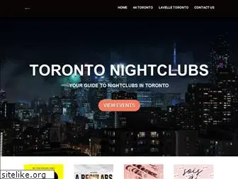 torontonightclubs.com