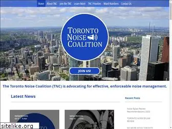 torontonoisecoalition.ca