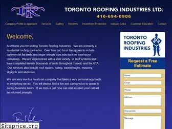 torontoroofingindustries.com