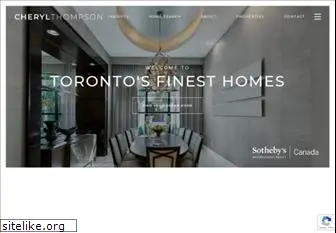 torontosfinesthomes.com