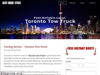 torontotowtruck.com