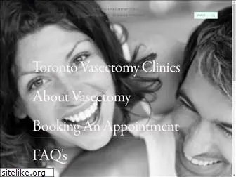 torontovasectomyclinics.ca