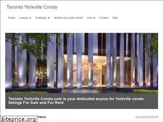 torontoyorkvillecondo.com